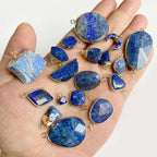 Lapis Lazuli Natural Gemstone Pendants & Charms | Jewelry Making Supplies