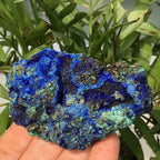 Azurite Malachite Crystal Specimen — Raw Healing Stone