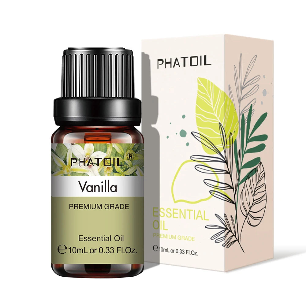 Pure Plant Essential Oil 10ml | Singles & 3-Packs for Diffusers, Aromatherapy & DIY