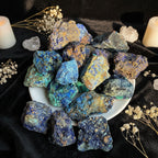 Azurite Malachite Crystal Specimen — Raw Healing Stone
