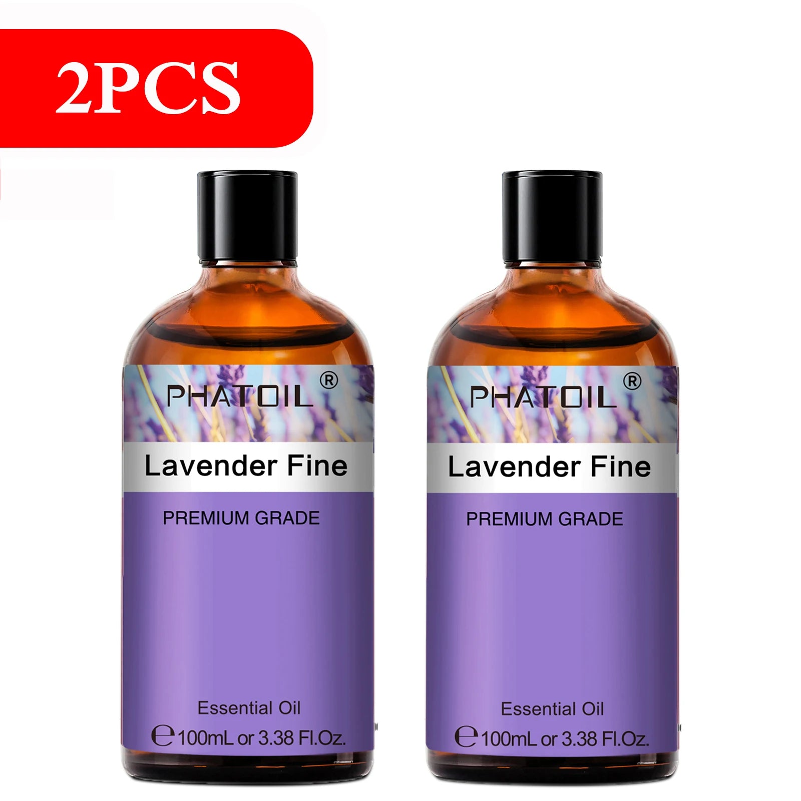Pure Plant Essential Oil 100ml | Singles & 2-Packs for Diffusers, Aromatherapy & DIY