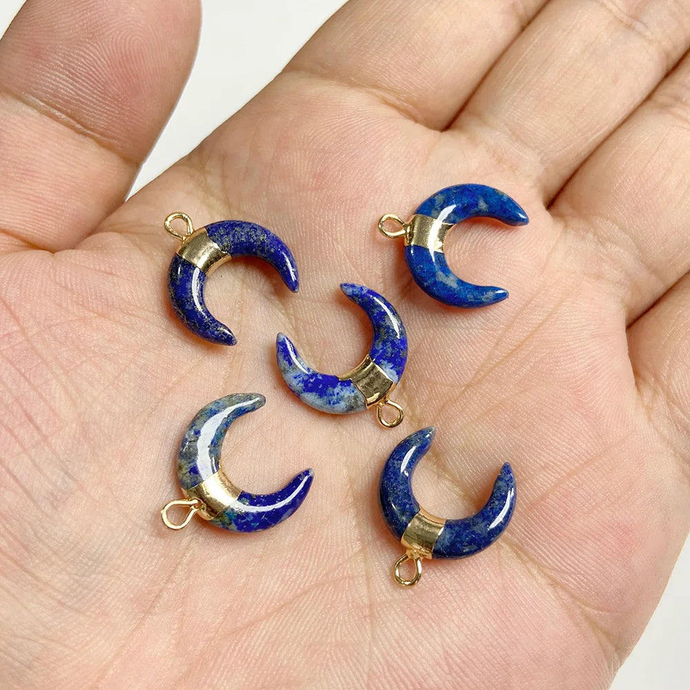 Lapis Lazuli Natural Gemstone Pendants & Charms | Jewelry Making Supplies