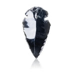 Black Obsidian Arrowheads — Natural Stone Carvings for Reiki, Decor & Jewelry Making (30–50mm)