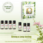20-Pack Fragrance Oil Set | 5ml Aromatherapy & Diffuser Oils