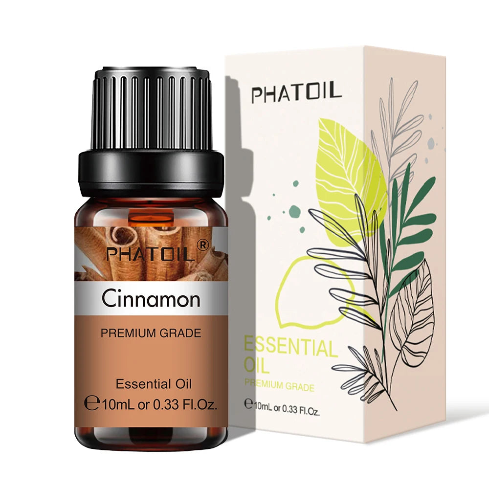 Pure Plant Essential Oil 10ml | Singles & 3-Packs for Diffusers, Aromatherapy & DIY