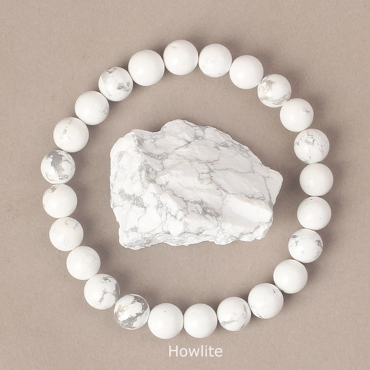 Natural Crystal Bead Bracelet | Choose Your Stone | 6mm or 8mm