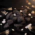 Raw Lava Rock Rough Stones – Natural Volcanic Crystal for Grounding & Decor