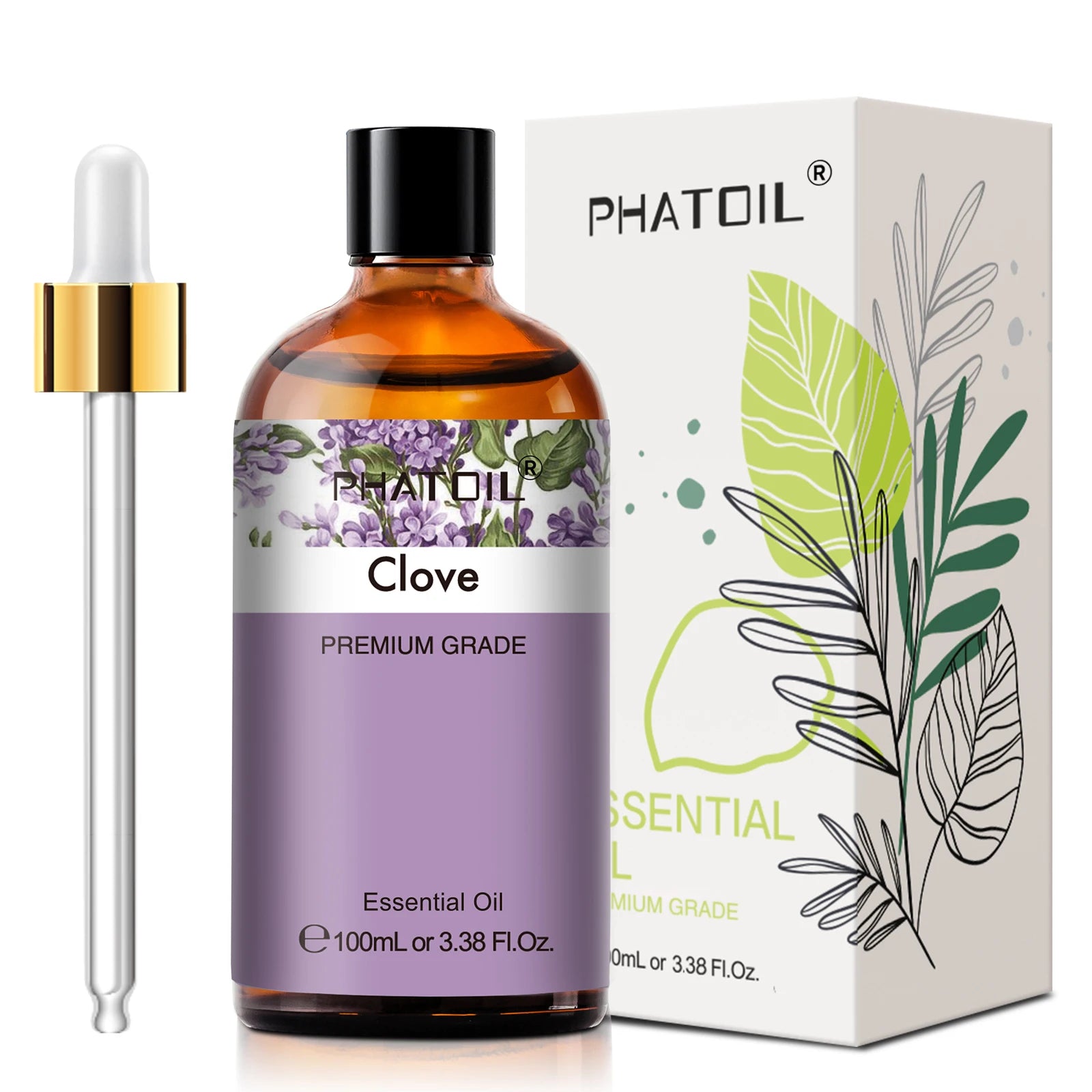 Pure Plant Essential Oil 100ml | Singles & 2-Packs for Diffusers, Aromatherapy & DIY