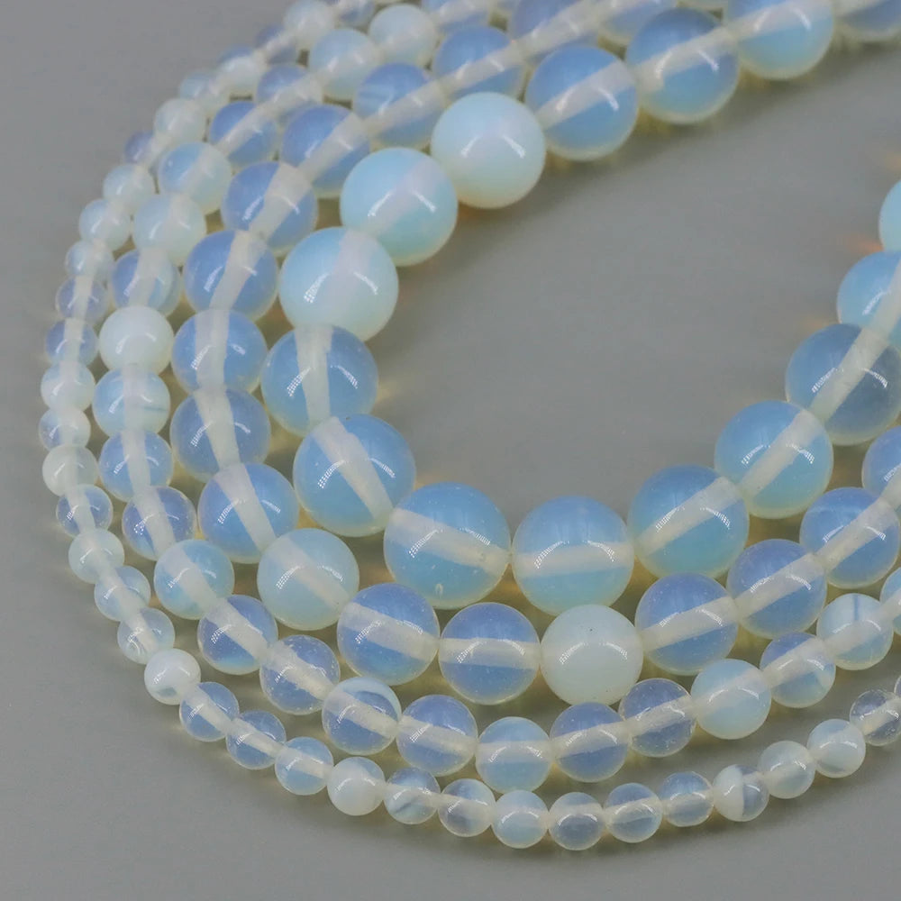 Natural Crystal Bead Strand – Healing Stone Beads for Jewelry Making