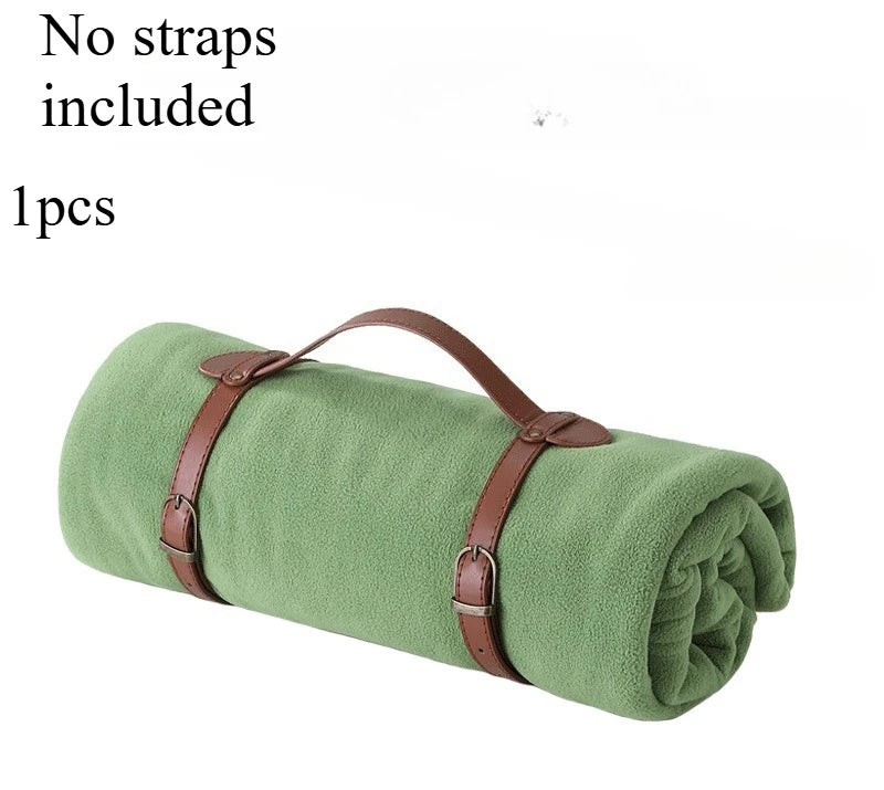 Fleece Meditation & Yoga Blanket | Soft Thermal Throw for Practice & Rest