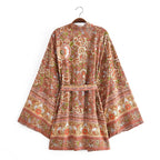 Boho Floral Kimono Robe