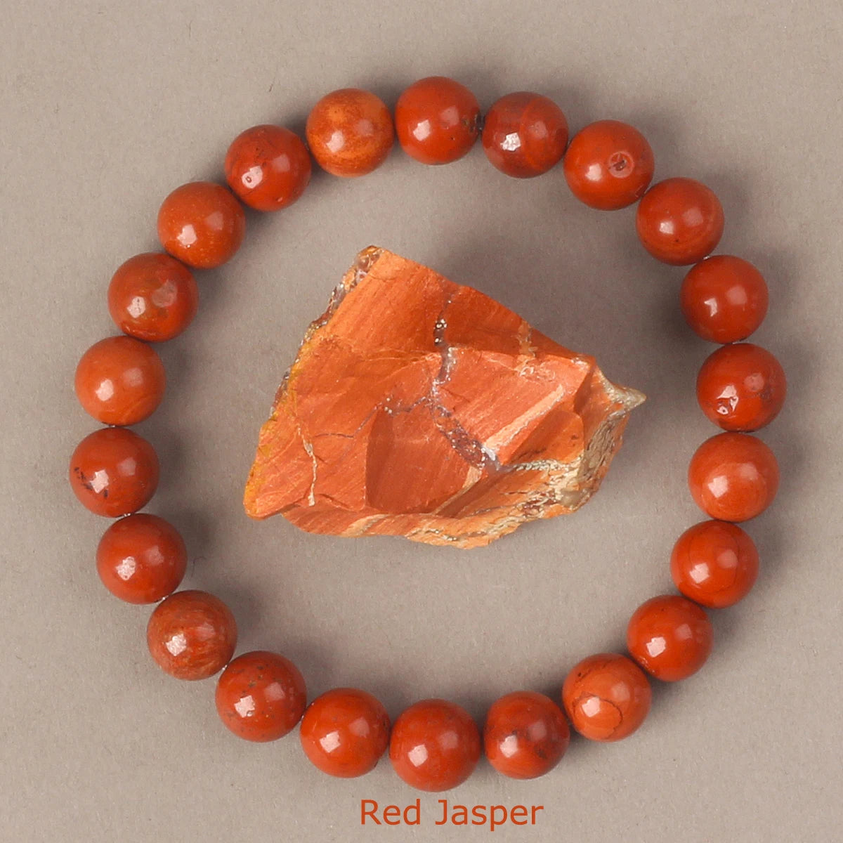 Natural Crystal Bead Bracelet | Choose Your Stone | 6mm or 8mm
