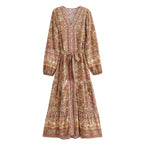 Floral Boho Maxi Dress