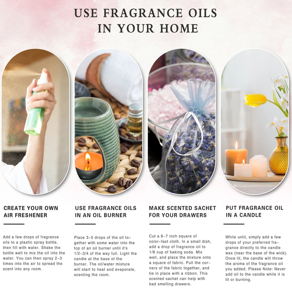3-Pack Pure Essential Oil Set | 10ml Aromatherapy Oils