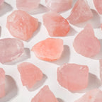 Raw Rose Quartz Rough Stone — 50g Natural Crystal Chunk