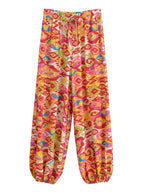 Boho Floral Harem Pants
