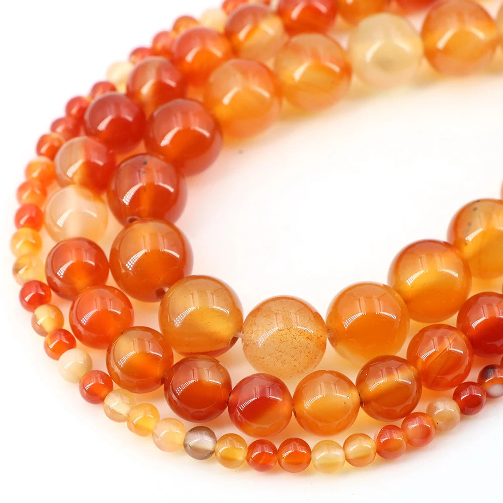 Natural Crystal Bead Strand – Healing Stone Beads for Jewelry Making