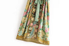 Peacock Floral Kimono
