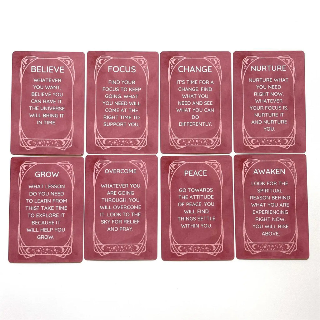 Celestial Oracle Card Deck – 45-Card Daily Guidance & Affirmation Deck