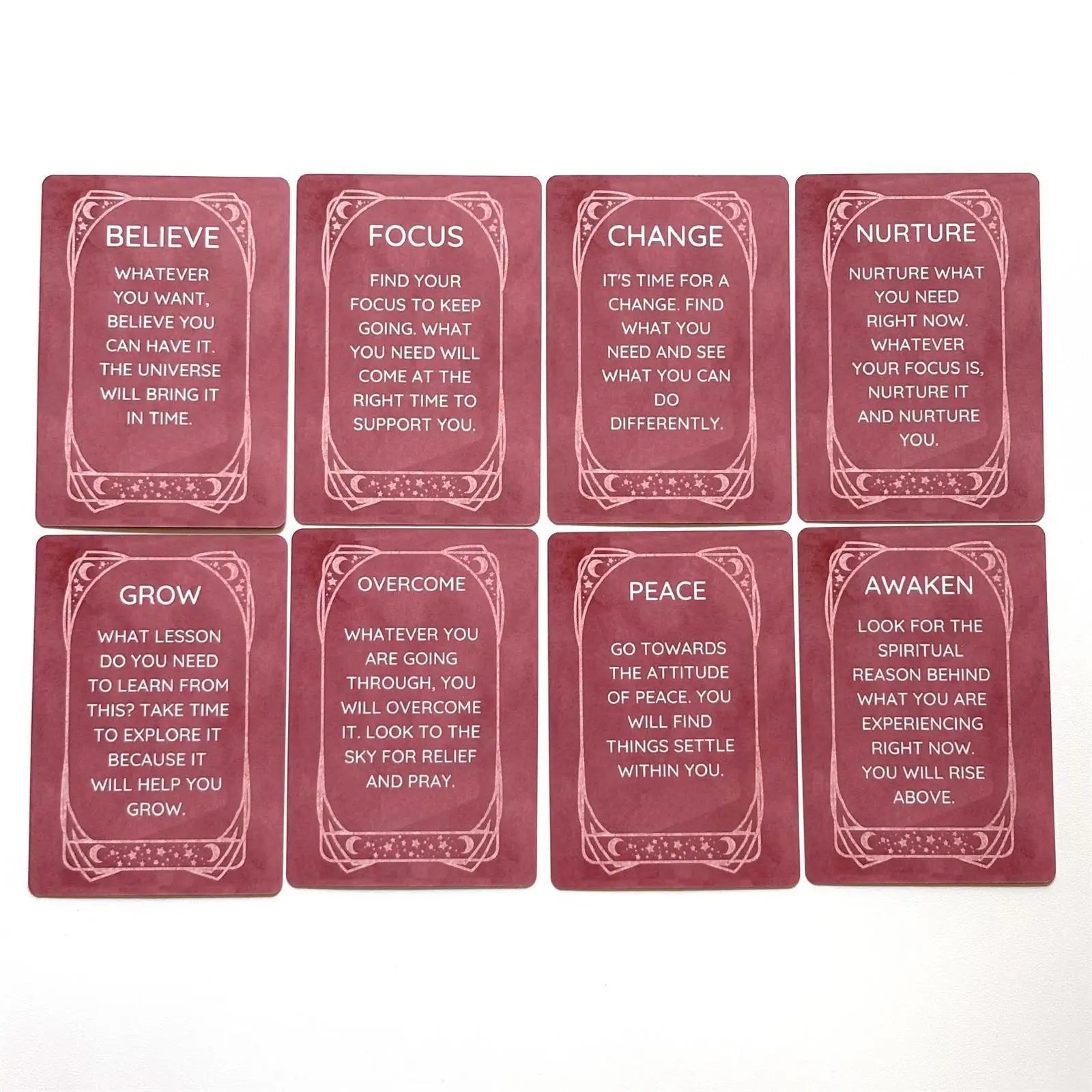Celestial Oracle Card Deck – 45-Card Daily Guidance & Affirmation Deck