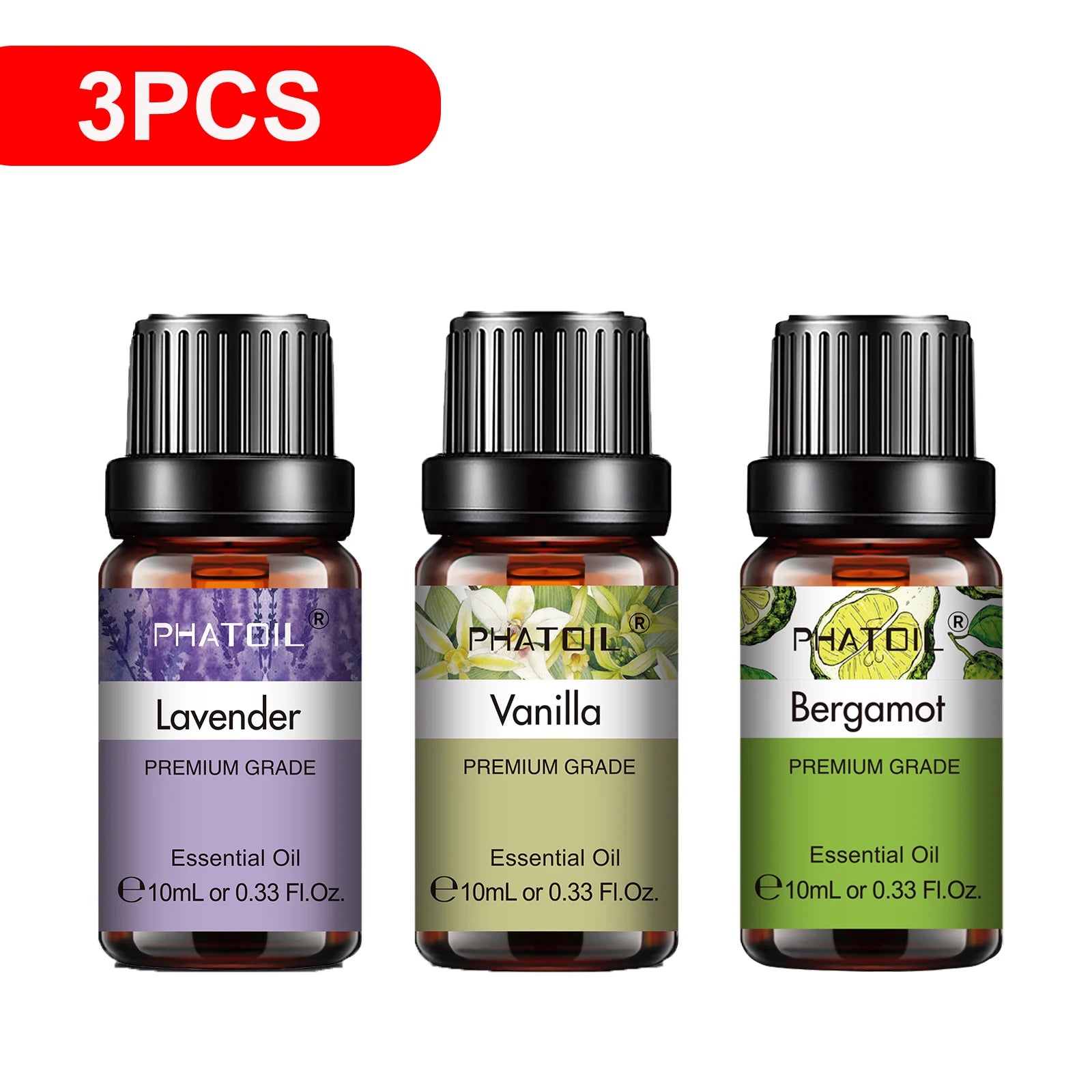 Pure Essential Oils – 10ml Aromatherapy Singles