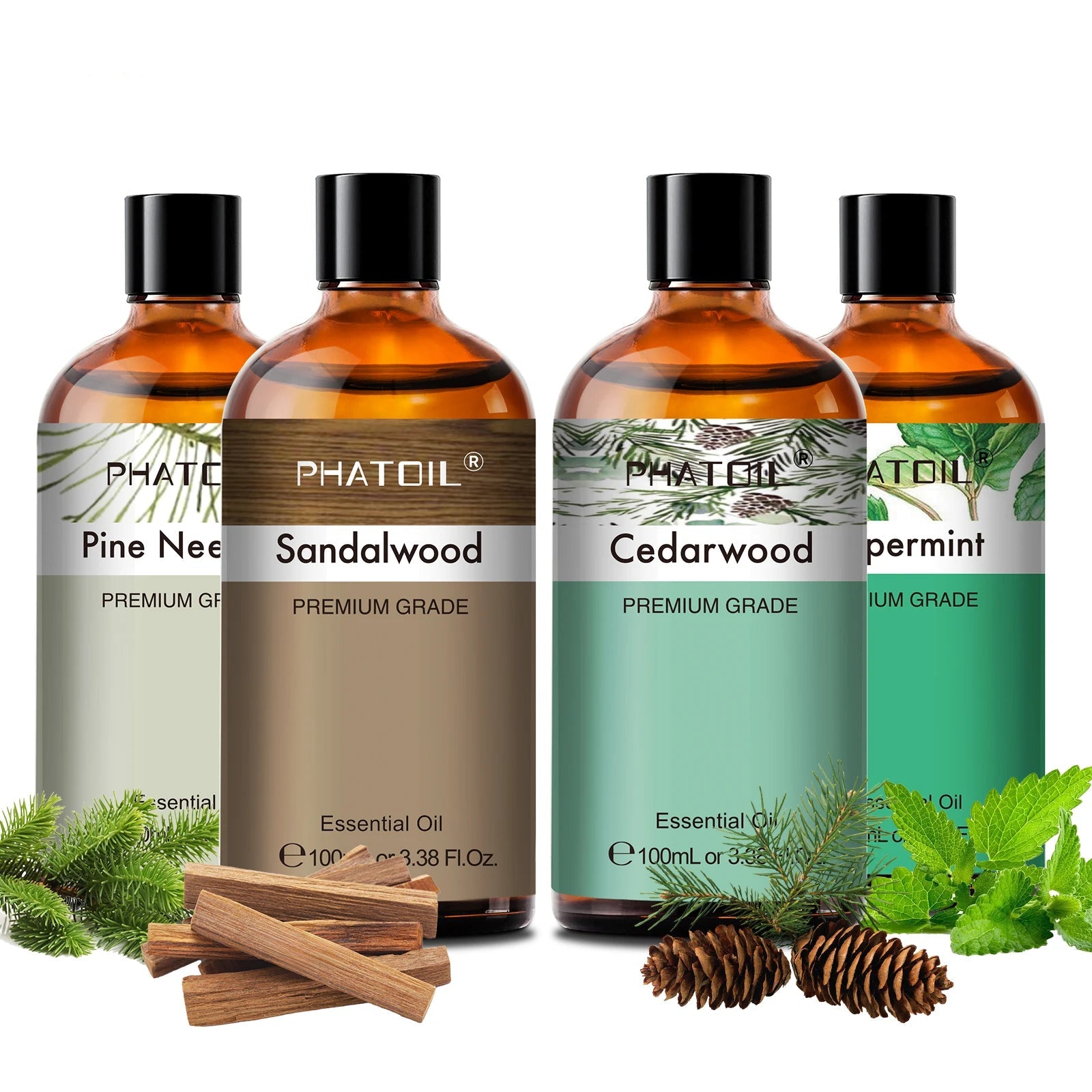 Premium Essential Oil 100ml | Singles, Blends & 2-Packs for Diffusers & Aromatherapy