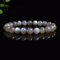 Labradorite Crystal Bracelet | Natural Gemstone Bead Bracelet