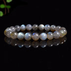 Labradorite Crystal Bracelet | Natural Gemstone Bead Bracelet