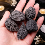 Raw Lava Rock Rough Stones – Natural Volcanic Crystal for Grounding & Decor