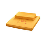 Linen Meditation Floor Cushion | Zafu Sitting Mat for Yoga & Ritual
