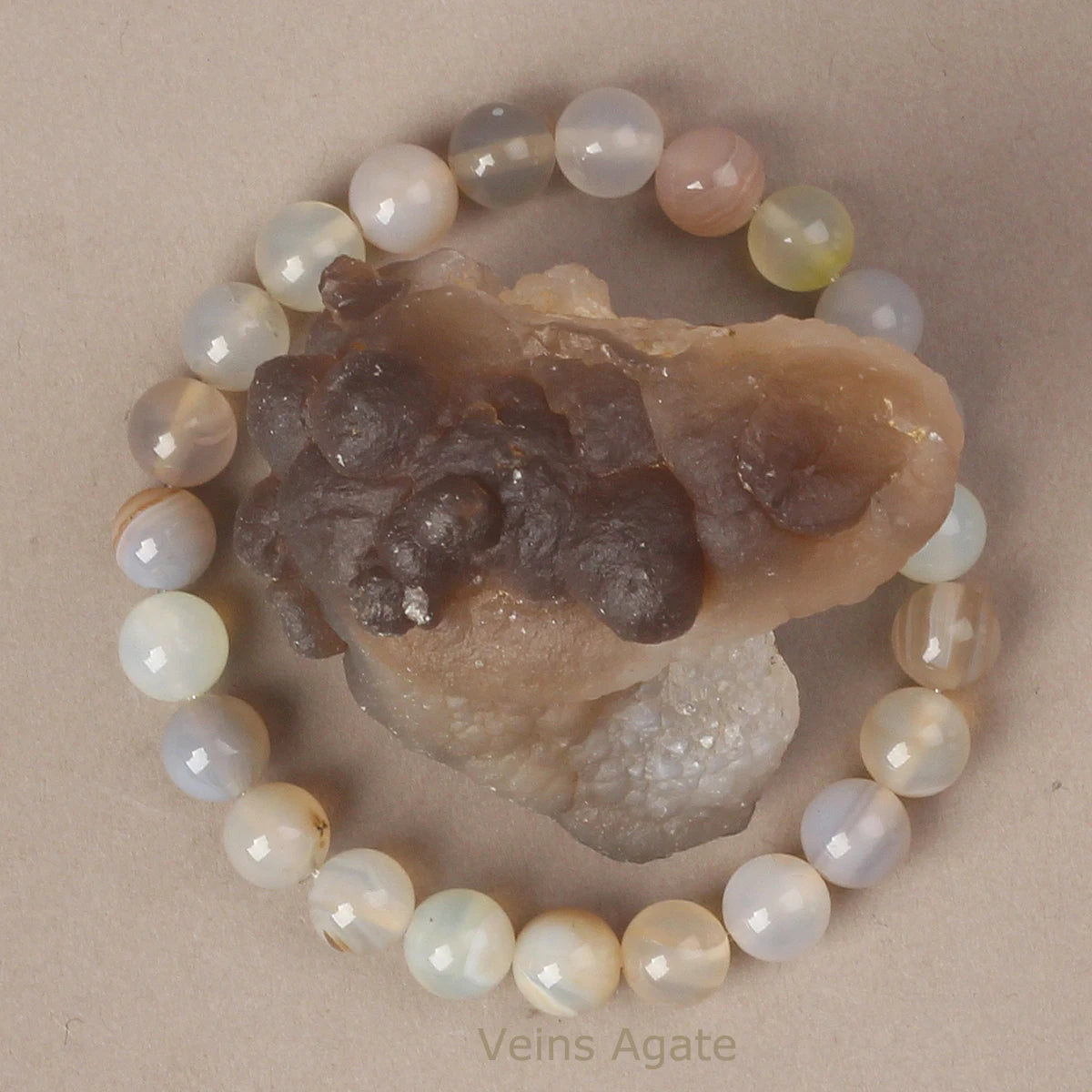 Natural Crystal Bead Bracelet | Choose Your Stone | 6mm or 8mm