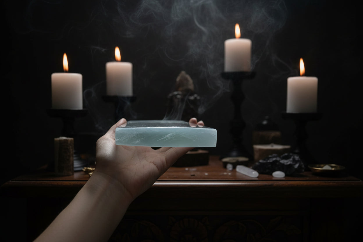 Signature Selenite Charging Plate