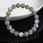 Labradorite Crystal Bracelet | Natural Gemstone Bead Bracelet
