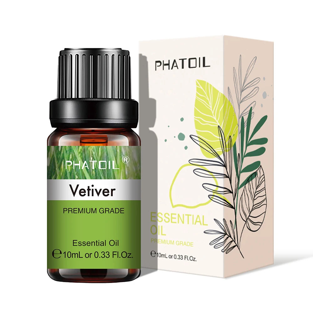 Pure Plant Essential Oil 10ml | Singles & 3-Packs for Diffusers, Aromatherapy & DIY