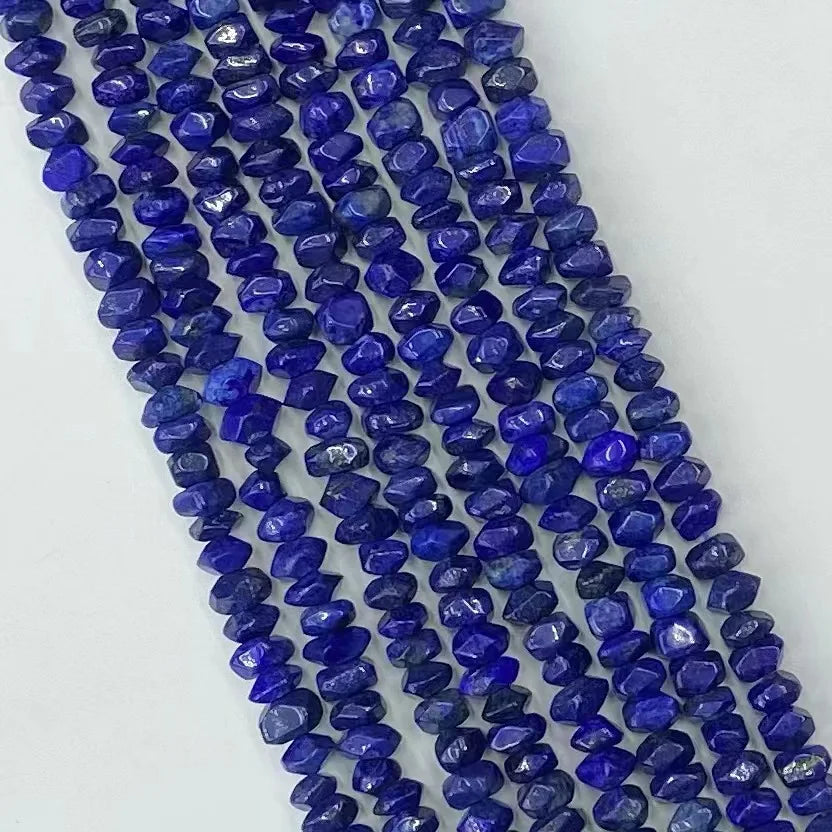 AAAA Lapis Lazuli Irregular Nugget Bead Strand | Natural Gemstone for Jewelry Making