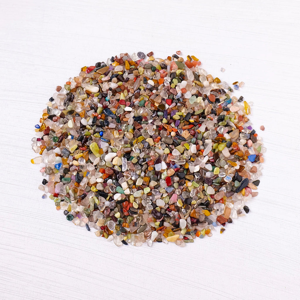 Mixed Crystal Gravel Stone Chips — 100g | Natural Gemstone Reiki Specimen