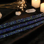 Lapis Lazuli Faceted Spacer Beads | 2mm 3mm 4mm | Natural Gemstone Jewelry Making
