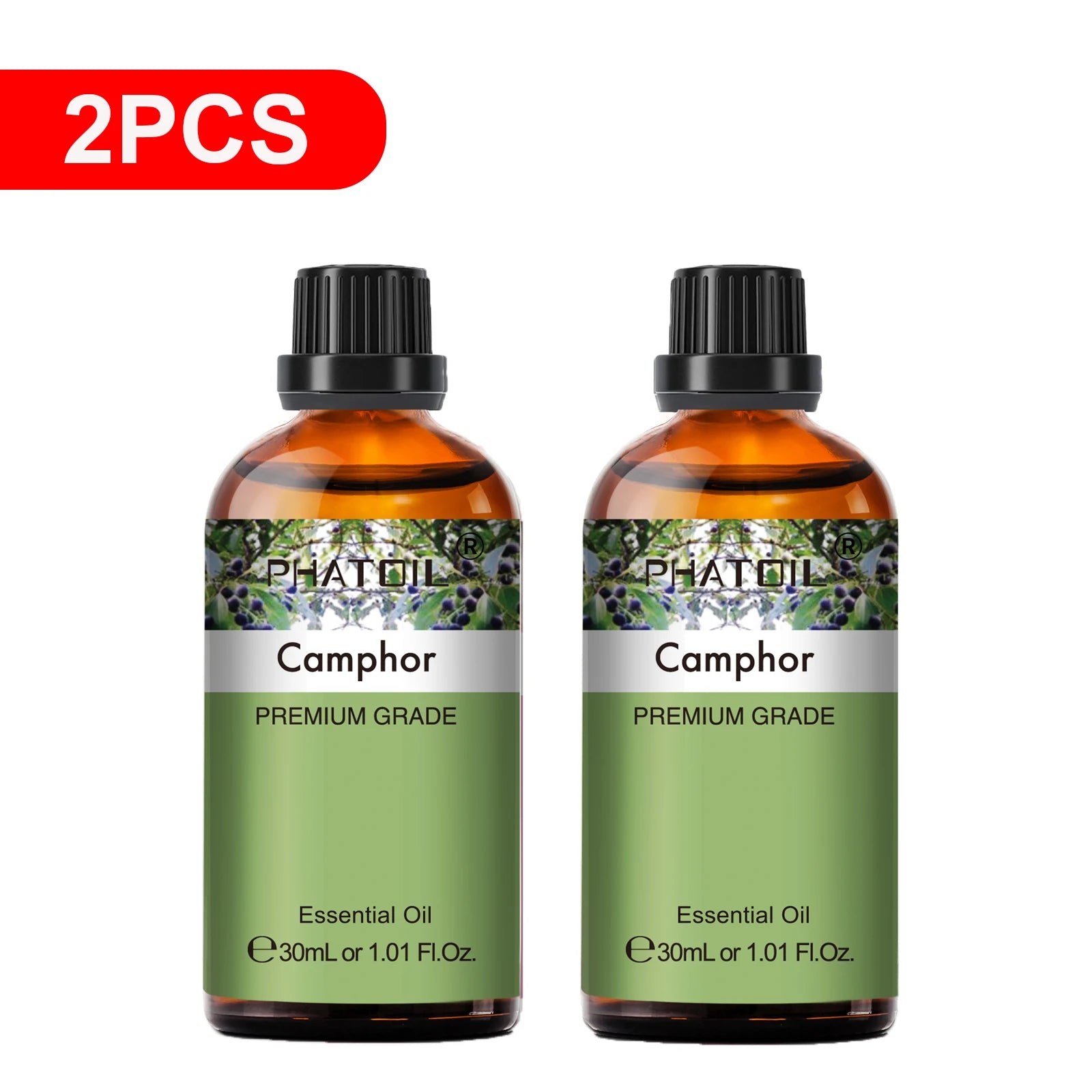 Pure Essential Oils – 2-Pack 30ml Aromatherapy Singles
