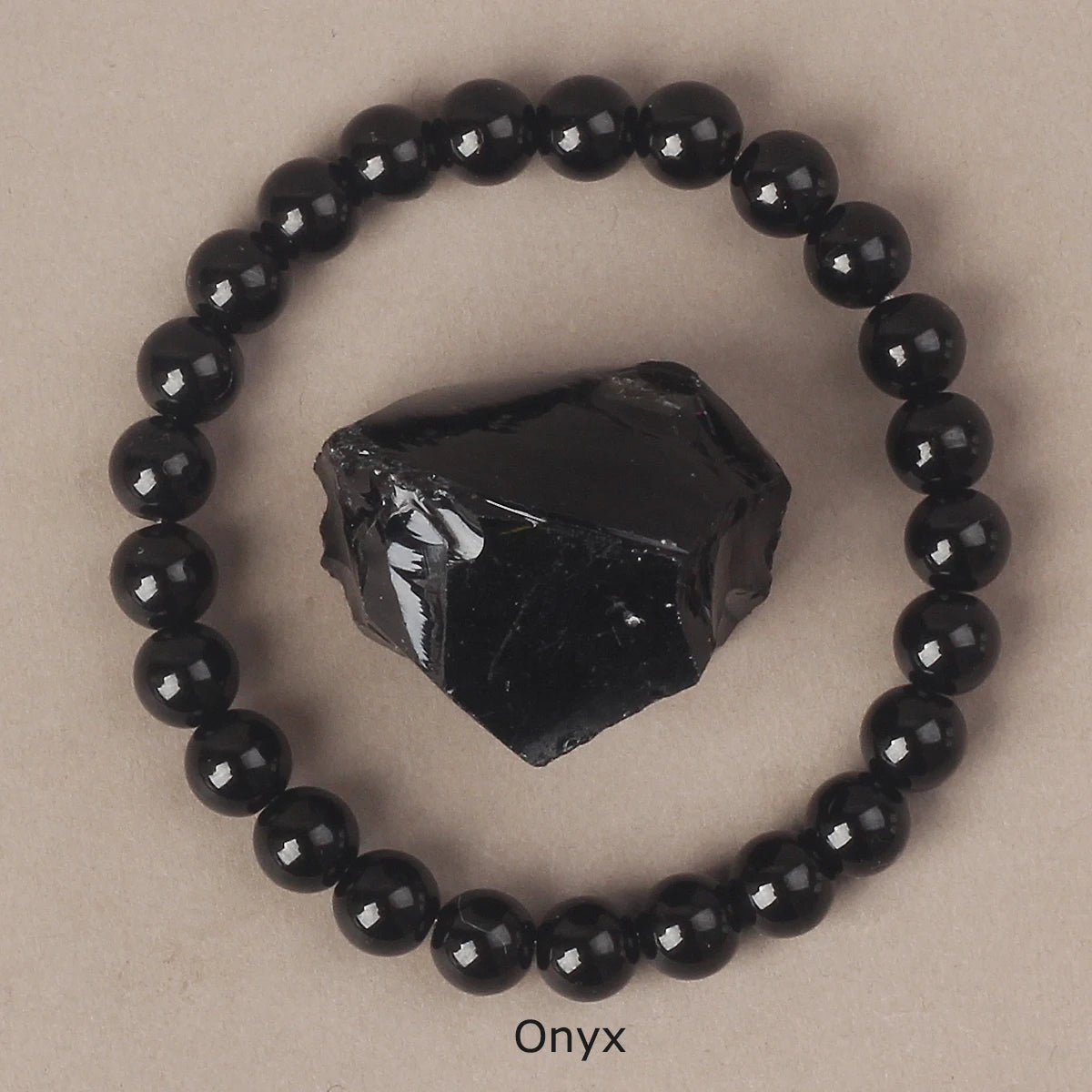 Natural Crystal Bead Bracelet | Choose Your Stone | 6mm or 8mm