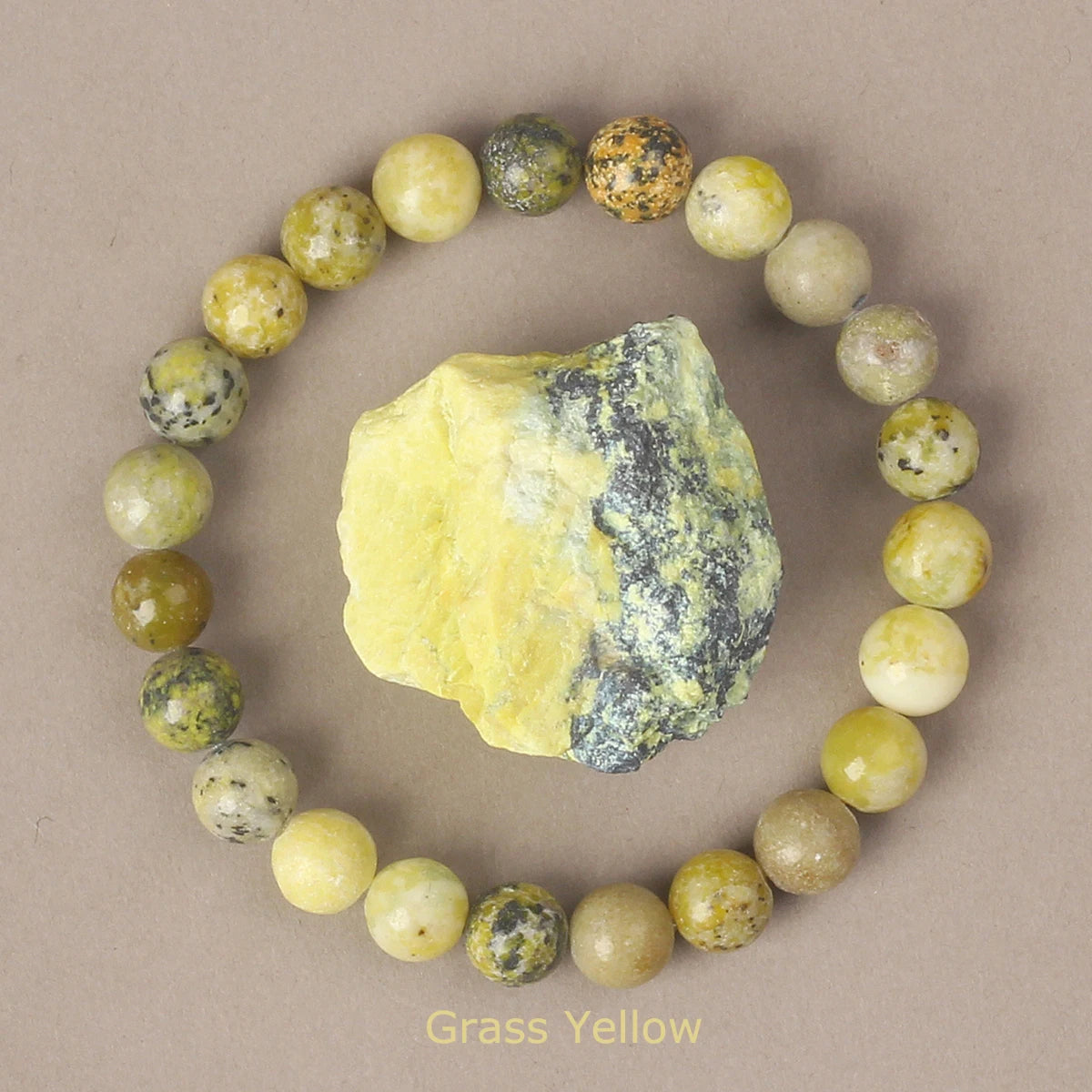 Natural Crystal Bead Bracelet | Choose Your Stone | 6mm or 8mm