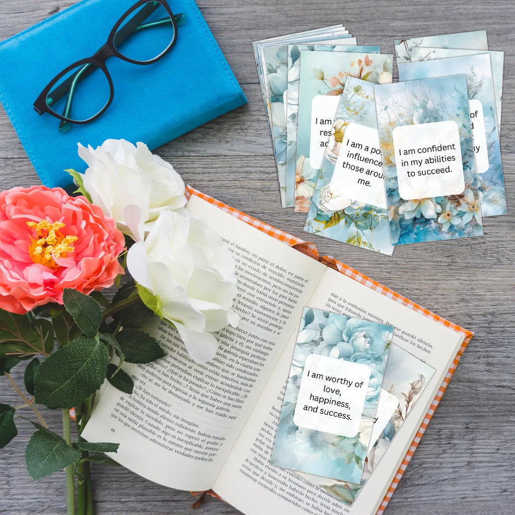 Daily Affirmation Cards | Set of 60 | Positive Mindset & Self-Love Practice