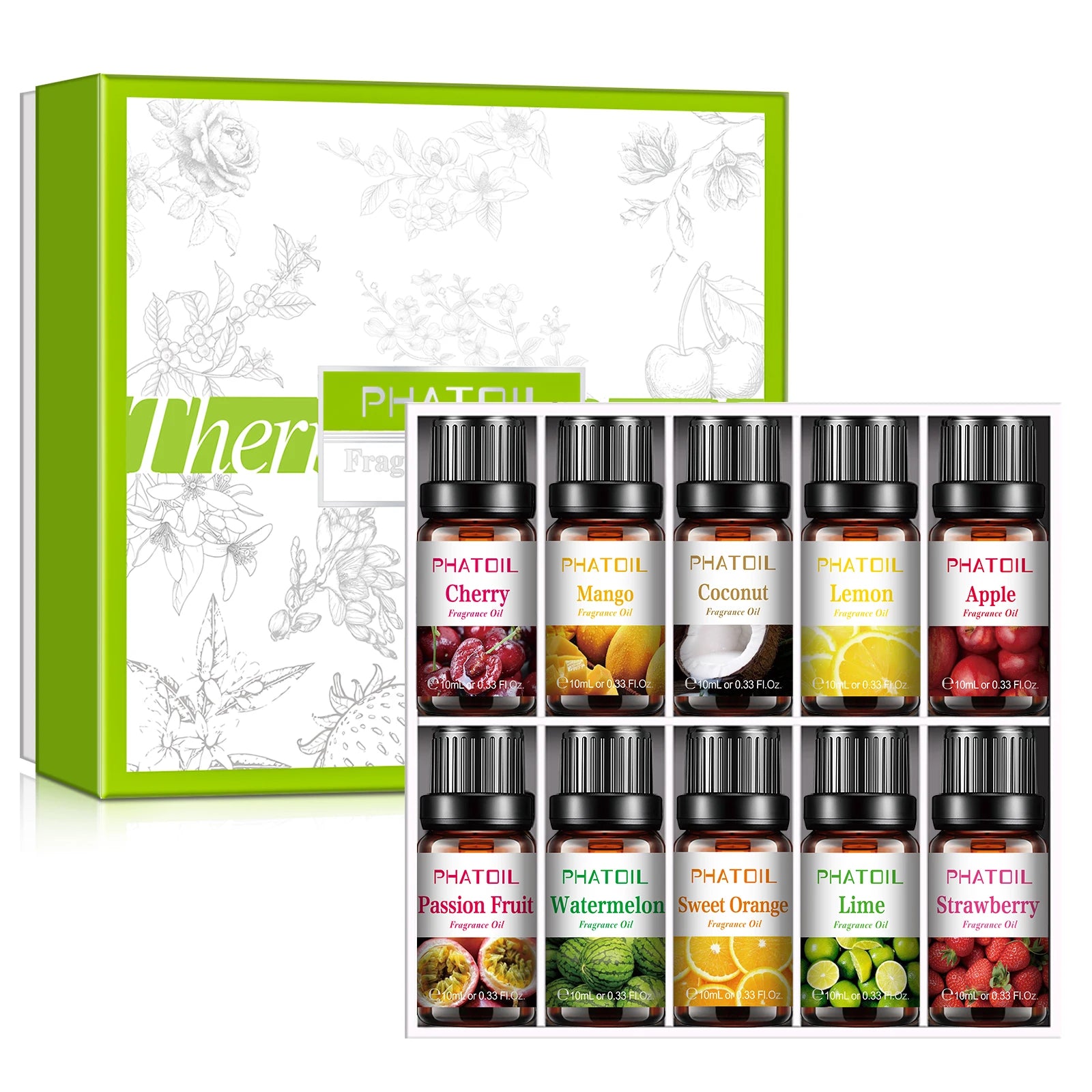 Sweet Fruit Fragrance Oils 10ml – Singles, 2-Packs, 6-Packs & 10-Packs