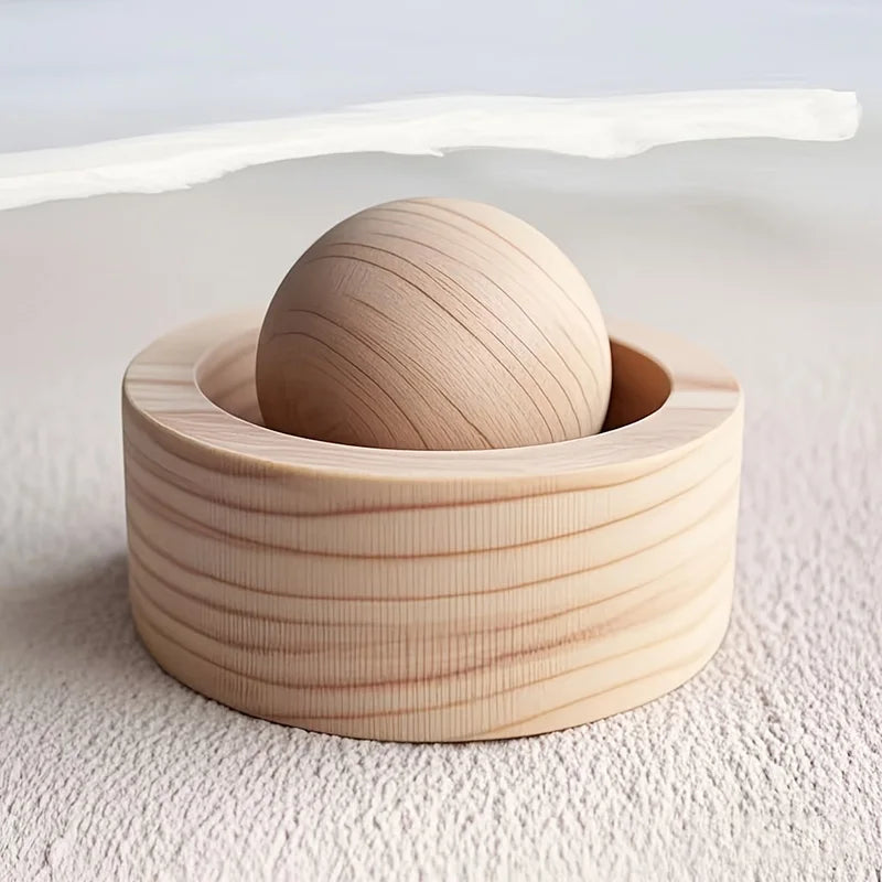 Mini Wooden Essential Oil Diffuser | Car & Home Aromatherapy Decor