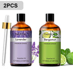 Pure Essential Oils – 100ml Singles & Blended 2-Pack Sets