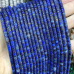 Lapis Lazuli Natural Stone Beads | Loose Spacer Beads for Jewelry Making