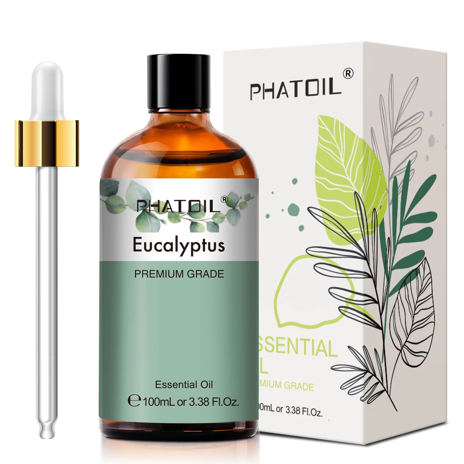 Pure Plant Essential Oil 100ml | Singles & 2-Packs for Diffusers, Aromatherapy & DIY