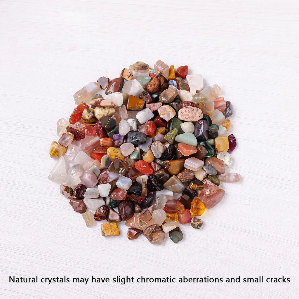 Mixed Crystal Gravel Stone Chips — 100g | Natural Gemstone Reiki Specimen