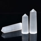 Selenite Crystal Point Tower – Natural Healing Wand