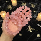 Madagascar Rose Quartz Irregular Bead Bracelet | Natural Gemstone