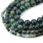 Natural Crystal Bead Strand – Healing Stone Beads for Jewelry Making